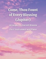 Come, Thou Fount of Every Blessing (Jupiter) P.O.D. cover